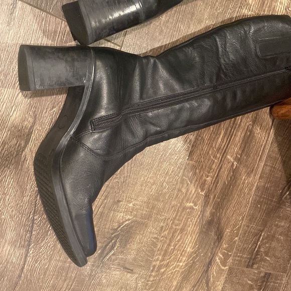 High quality leather dress boot / winter - size 8 - Picture 7 of 13